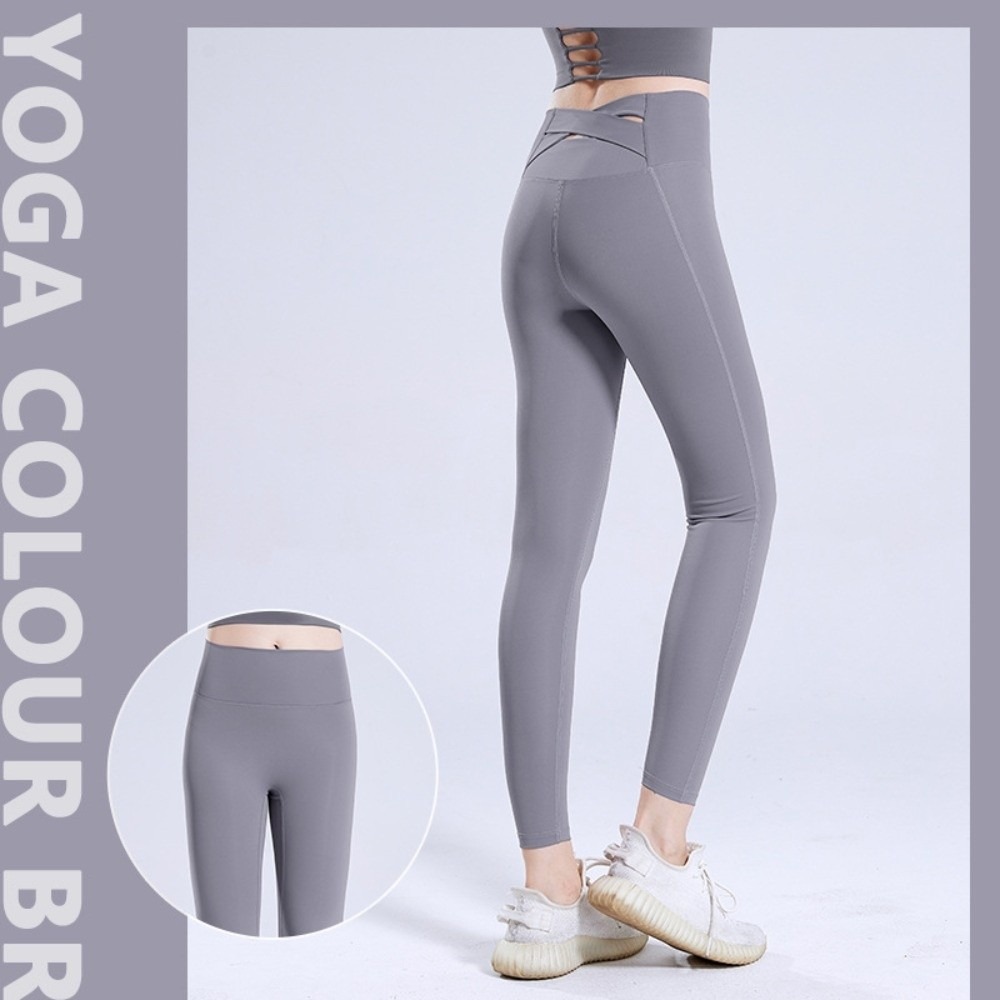 กางเกงโยคะกระชับสัดส่วน ยกสะโพ - Pilates Yoga Legging บทวิจารณ์และราคา