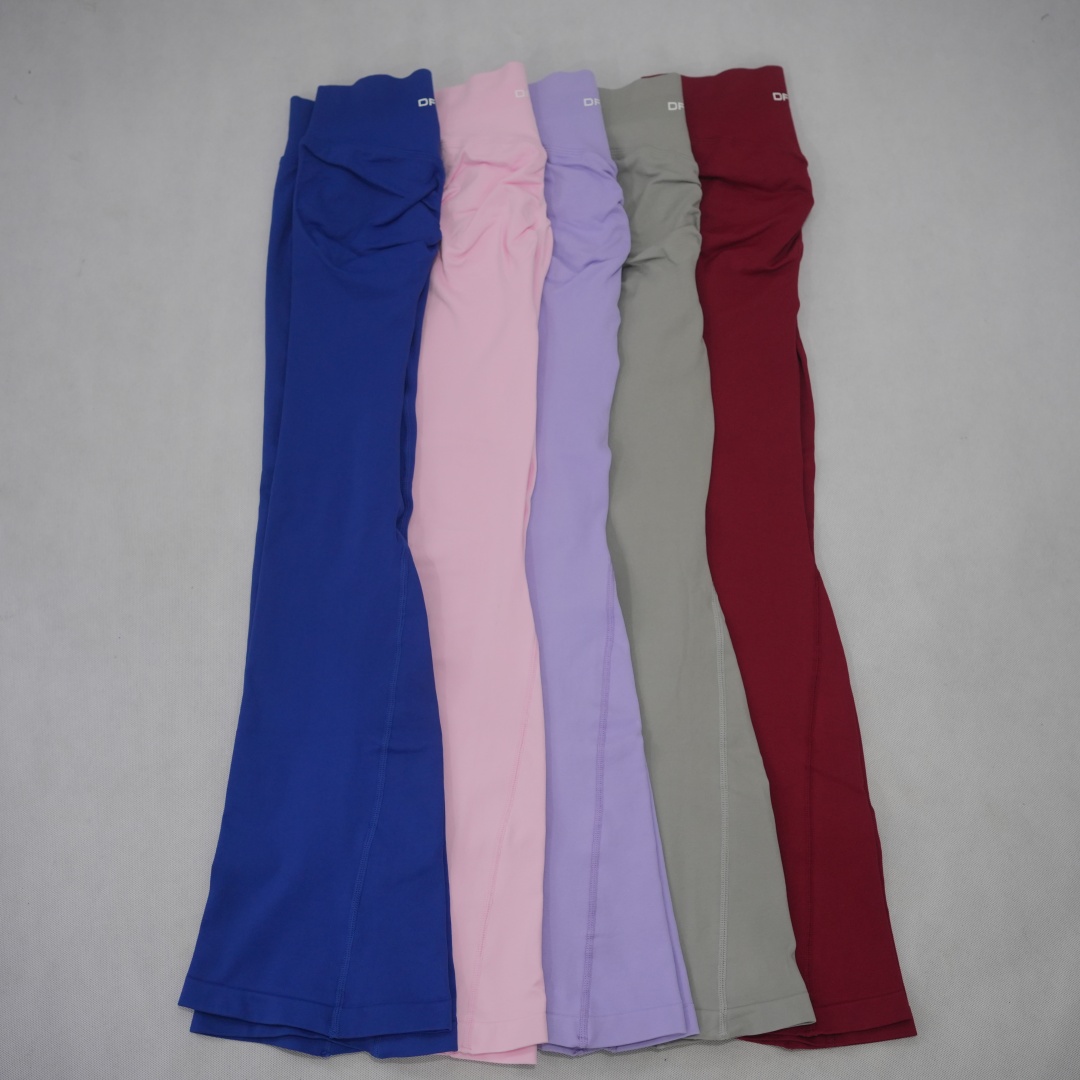 กางเกงเลกกิ้งไร้ตะเข็บทรงบานสำ - Pilates Yoga Legging บทวิจารณ์และราคา