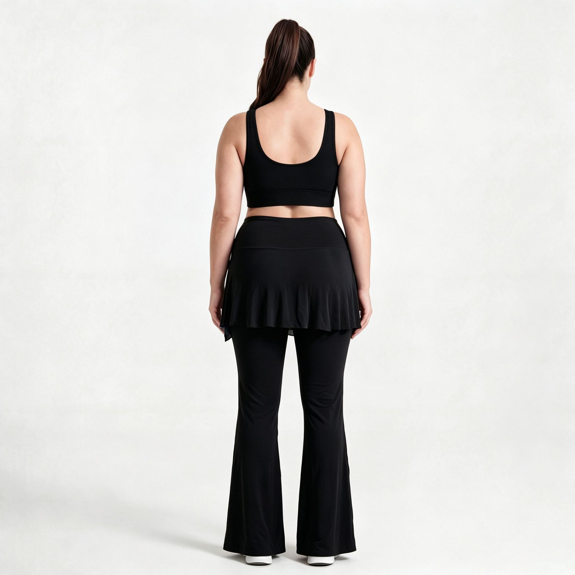 กางเกงโยคะผู้หญิงทรงขาตรงเนื้อ - Pilates Yoga Legging บทวิจารณ์และราคา