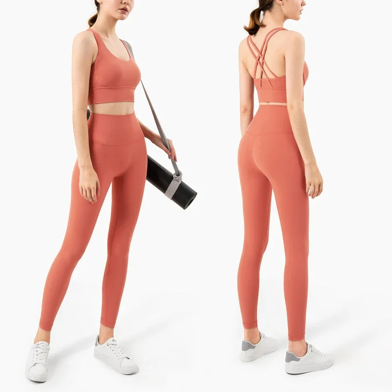 ฤดูร้อนใหม่ 2 ชิ้นเสื้อผ้าโยคะ - Pilates Yoga Legging บทวิจารณ์และราคา