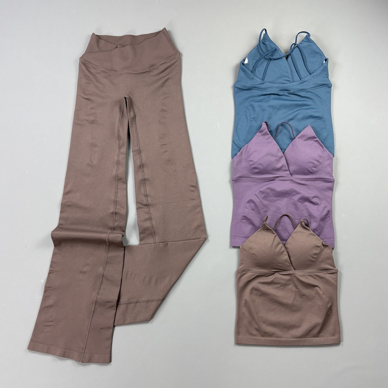 ชุดโยคะออกกำลังกายไร้รอยต่อสำห - Pilates Yoga Legging บทวิจารณ์และราคา